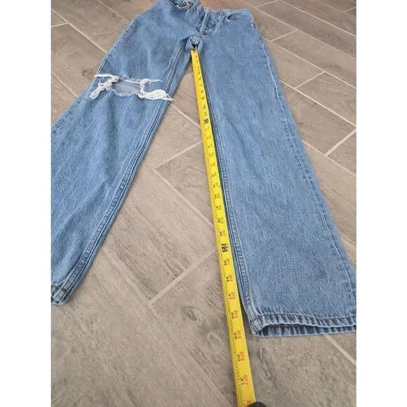 Women's Still Here Jeans Relaxed Leg Straight Size 23 - Picture 2 of 9